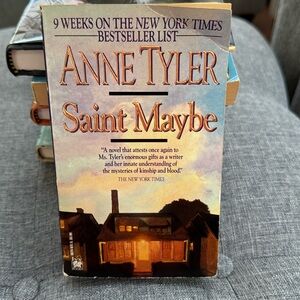 ⛱️2/$5⛱️Saint maybe by Anne Tyler, paperback, 1992